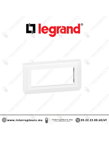 Plaque de finition 5 modules Legrand Mosaic 078815L Casablanca Maroc