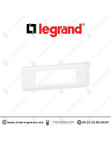 Plaque 6 modules Legrand Mosaic Blanc 078816L Casablanca Maroc
