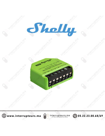 Relais domotique SHELLY Wi-Fi dimmable SHELLY-DIMMER3 Casablanca Maroc