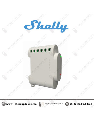 Compteur d'énergie SHELLY triphasé connecté Wi-Fi SHELLY-3EM Casablanca Maroc