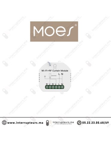 Switch Moes volet roulant WRM-108-MS Casablanca Maroc