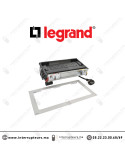 Incara flip-up Legrand 8 modules 2 prises 2P+T + 1 chargeur USB A+C 15W + RJ45 Cat.6 + HDMI Casablanca Maroc