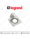 Platine de sol Legrand inox brossé carrée (vide) 089700 Casablanca Maroc