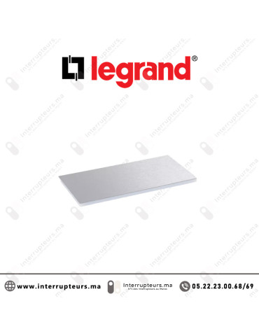 Plaque de finition Legrand INOX pour boîte de sol 8/12M 088015 Casablanca Maroc