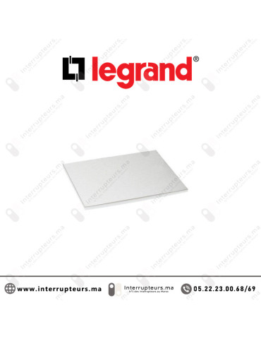 Plaque de finition INOX pour boîte de sol Legrand 16/24M 088017 Casablanca Maroc