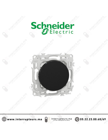 Interrupteurs Va et Vient Schneider Odace Noir S940204 Casablanca Maroc
