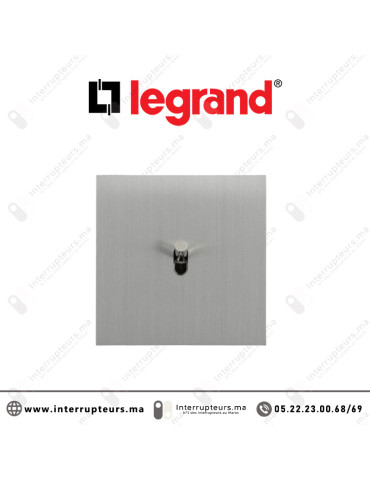 Legrand art d'Arnould va-et-vient acier brossé 67401 Casablanca Maroc