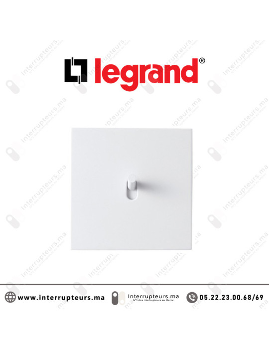Legrand art d'Arnould va-et-vient blanc satin 67901 Casablanca Maroc