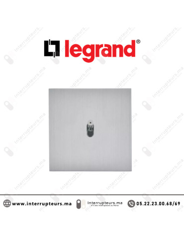 Legrand art d'Arnould va-et-vient lumineux acier brossé 67407 Casablanca Maroc