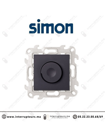 Variateur 500W SIMON 24 graphite 2410313-038 Casablanca Maroc