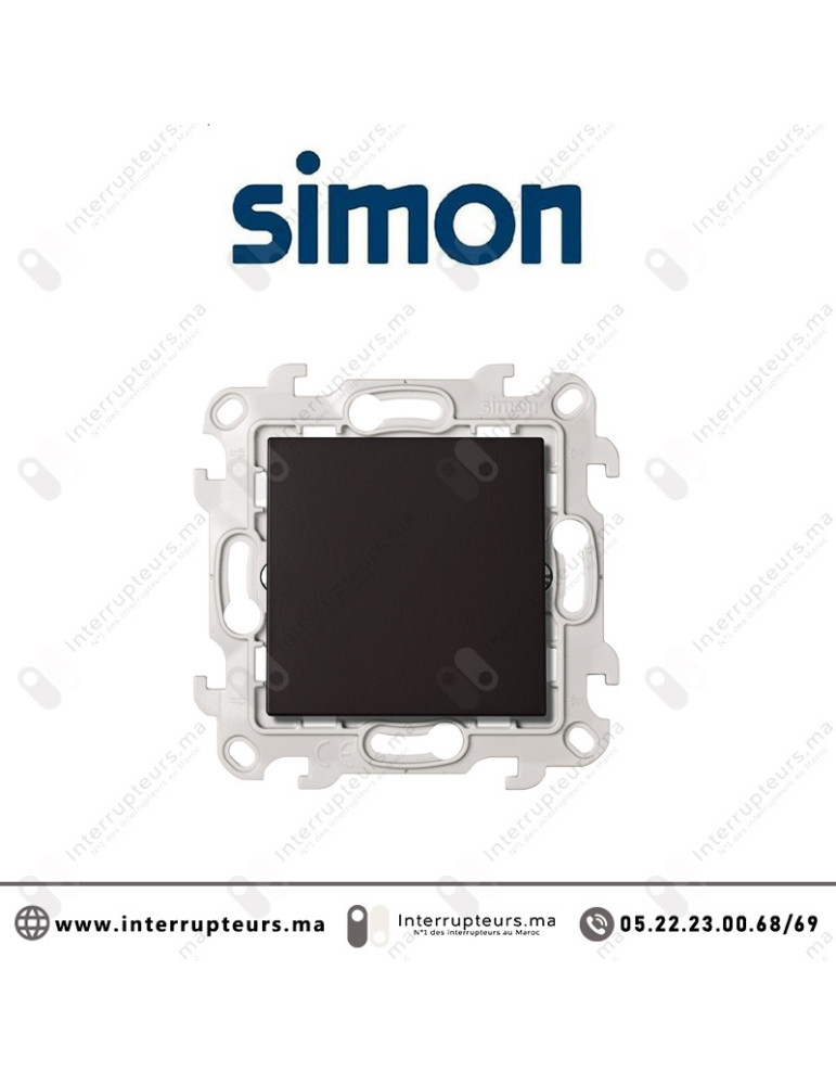 Obturateur SIMON 24 Noir mat 2400800-098 Casablanca Maroc