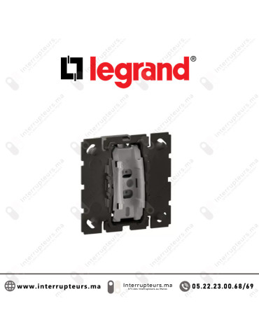 Poussoir inverseur NO+NF Legrand Céliane CM0031 Casablanca Maroc