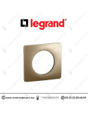 Plaque Legrand Céliane Bronze Satiné 1 poste CP1601 Casablanca Maroc
