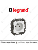 Prise 2P+T Legrand Niloe Blanc Casablanca Maroc