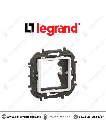 Adaptateur Mosaic Legrand Niloe Blanc Casablanca Maroc