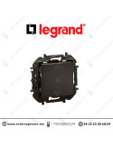 Poussoir volets roulants Legrand Niloe Noir Casablanca Maroc