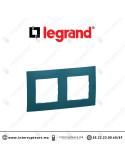 Plaque 2 postes Legrand Niloe Mastic Casablanca Maroc