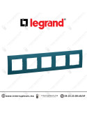 Plaque 5 postes Legrand Niloe Mastic Casablanca Maroc