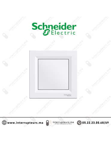 Obturateur Schneider Asfora blanc EPH5600121 Casablanca Maroc