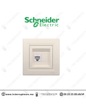 Prise RJ45 CAT6 UTP Schneider Asfora crème EPH4700123 Casablanca Maroc