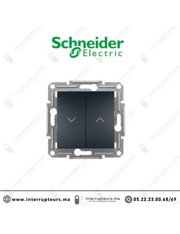Poussoir volet roulant Schneider Asfora anthracite EPH1300371 Casablanca Maroc