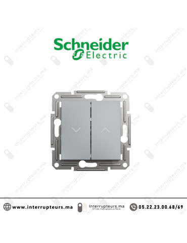 Poussoir volet roulant Schneider Asfora Acier EPH1300362 Casablanca Maroc