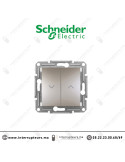 Poussoir volet roulant Schneider Asfora bronze EPH1300369 Casablanca Maroc