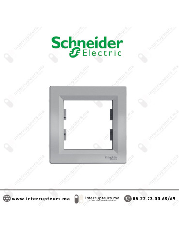 Plaque 1P Schneider Asfora aluminium EPH5800161 Casablanca Maroc
