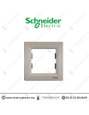 Plaque 1P Schneider Asfora bronze EPH5800169 | Interrupteurs Maroc