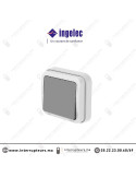 Va & vient étanche gris encastré INGELEC TROPIC 55 5861/20 Casablanca Maroc