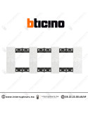 Plaque BTICINO Living Now 3x2 modules Pixel BTKA4802M3MW Casablanca Maroc