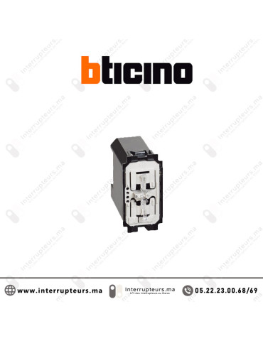 Interrupteur connecté BTICINO Living Now 1M BTK4001C Casablanca Maroc