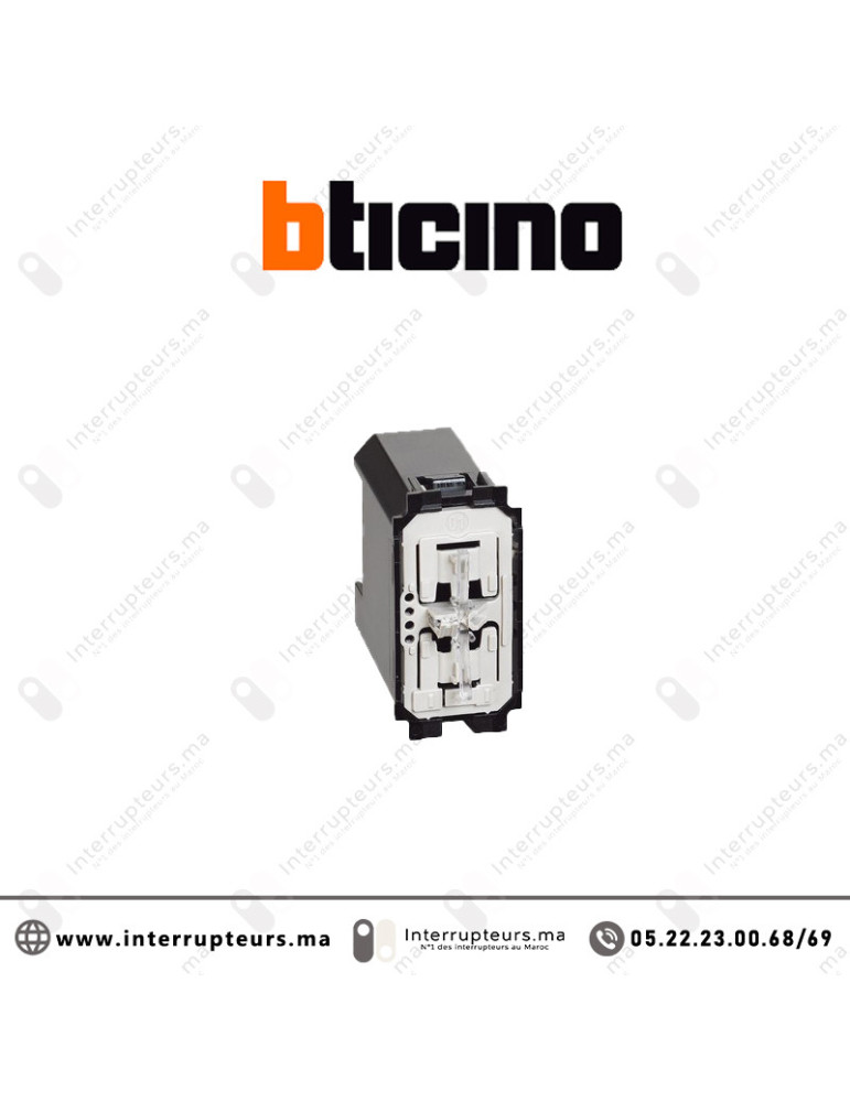 Va et vient connecté BTICINO Living Now 1M BTK4003C Casablanca Maroc