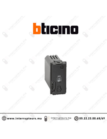 Dispositif pour prise connecté BTICINO Living Now 1M BTK4531C Casablanca Maroc