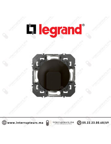Sortie de câble Legrand Dooxie Noir mat 600525 Casablanca Maroc