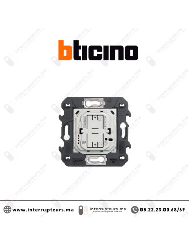 Commande départ/arrivée sans-fil BTICINO Living Now BTK4570CW | Interrupteurs Maroc