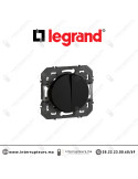 Interrupteur Legrand Dooxie double va et vient Noir mat 600202 Casablanca Maroc