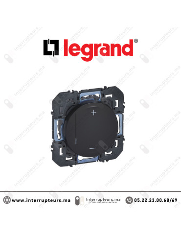 Variateur Legrand Dooxie Noir mat 600260A Casablanca Maroc