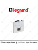 Prise RJ45 CAT6 UTP Legrand Mosaic 2M Blanc 076564 Casablanca Maroc