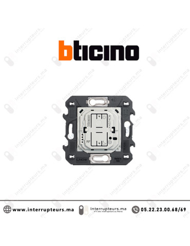 Commande lever/coucher sans-fil BTICINO Living Now 2M BTK4574CW Casablanca Maroc