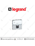 Prise CAT6 UTP 1M Mosaic Legrand Aluminium 079261 Casablanca Maroc